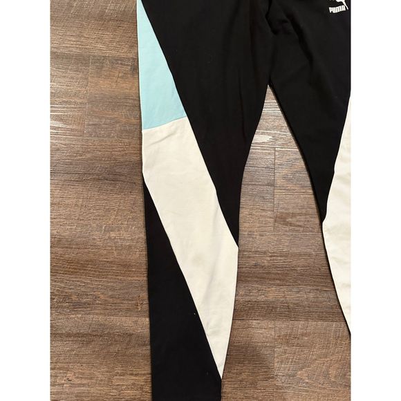 PUMA SE WAY 1 WOMEN’S L BLACK ATHLETIC WORKOUT LEGGINGS 1X - Picture 6 of 6